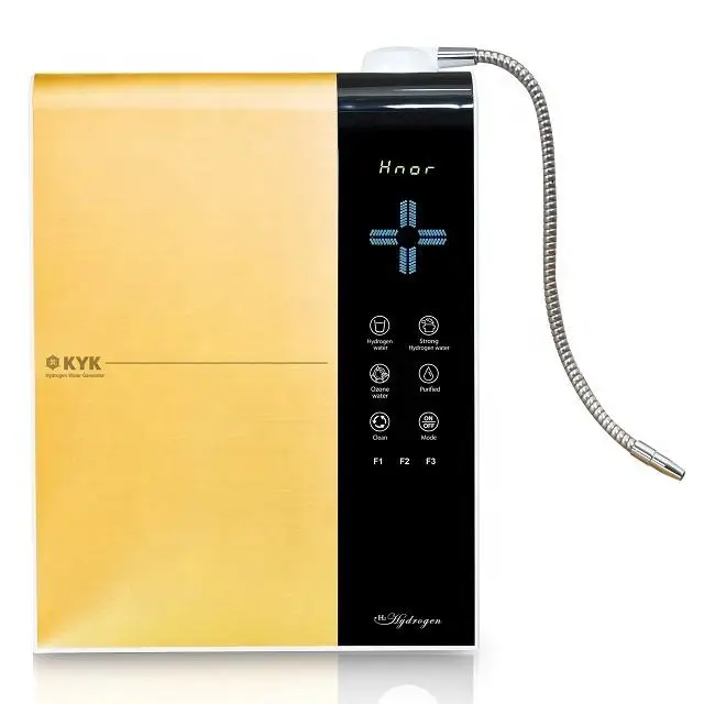 HYM3+ KYK Korea Hydrogen water generator Hydrogen rich water Three filters 1580 ppb Silver Gold
