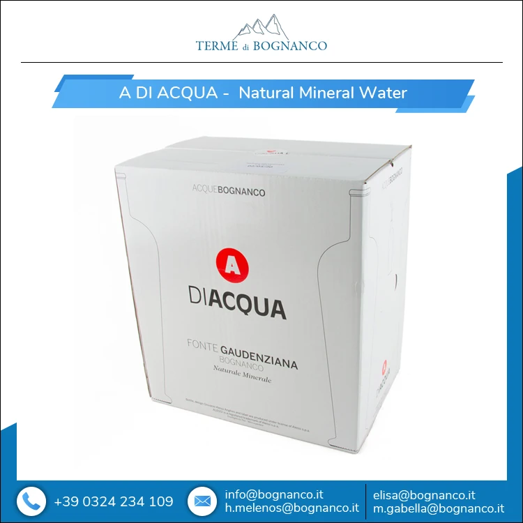 
A DI ACQUA BY ALESSI Natural Light Sparkling Mineral Water 