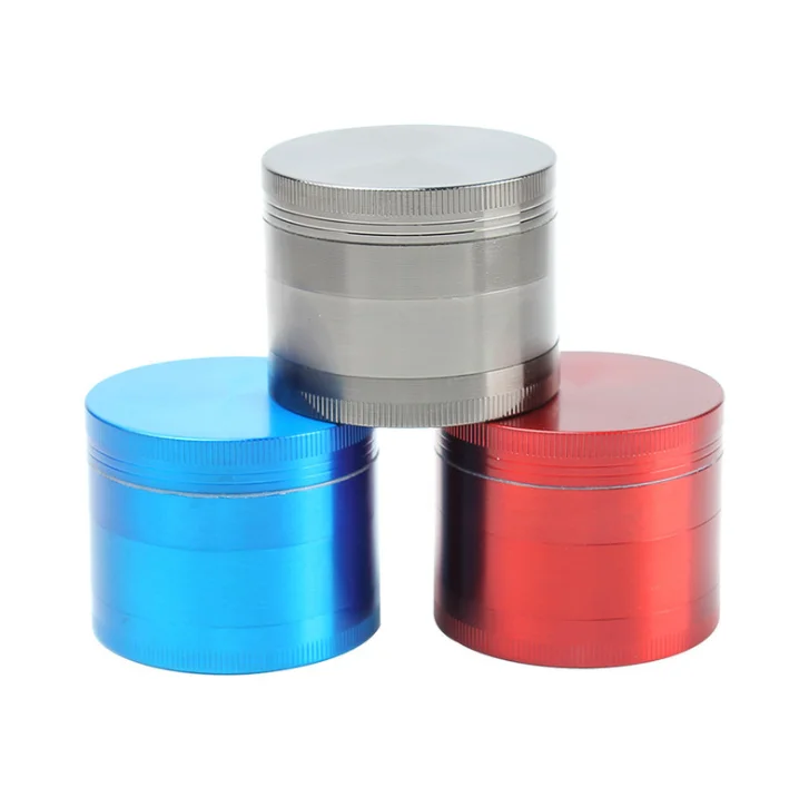 
aluminum alloy herb grinder 4 layers tobacco herb grinder smoking accessories 