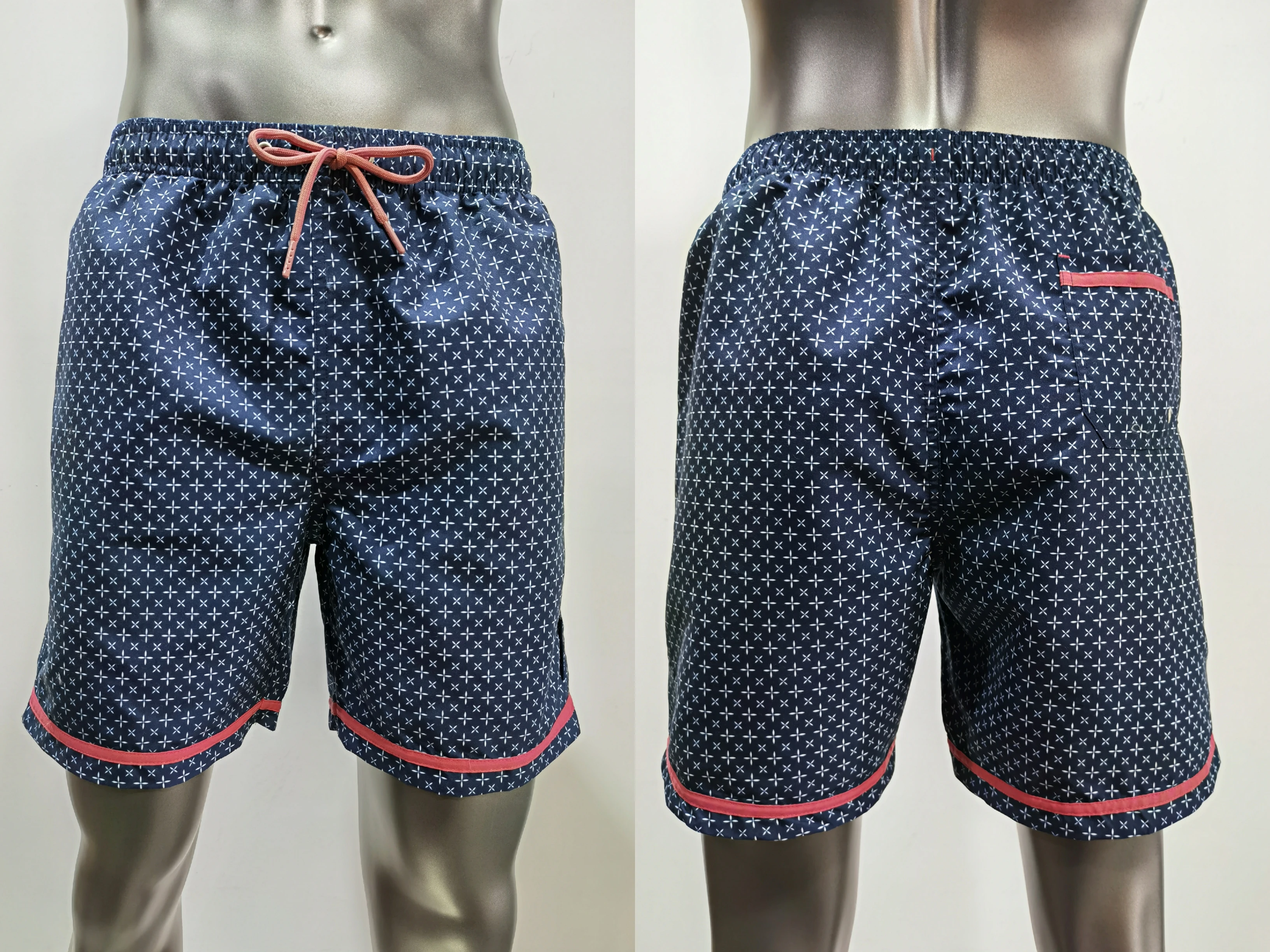 OEM men Beachwear Boardshort Swimwear Running  customized Design Man Boxer Short with mesh inner brief