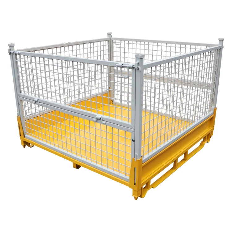 
Metal Stillage with Mesh Sides and Detachable Front 