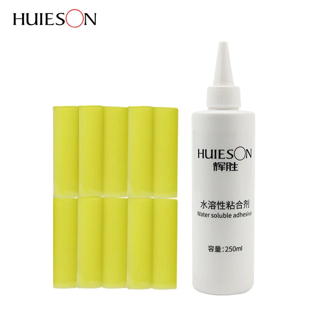 
HUIESON 250ml With Sponge Inorganic Speed Table Tennis Glue 