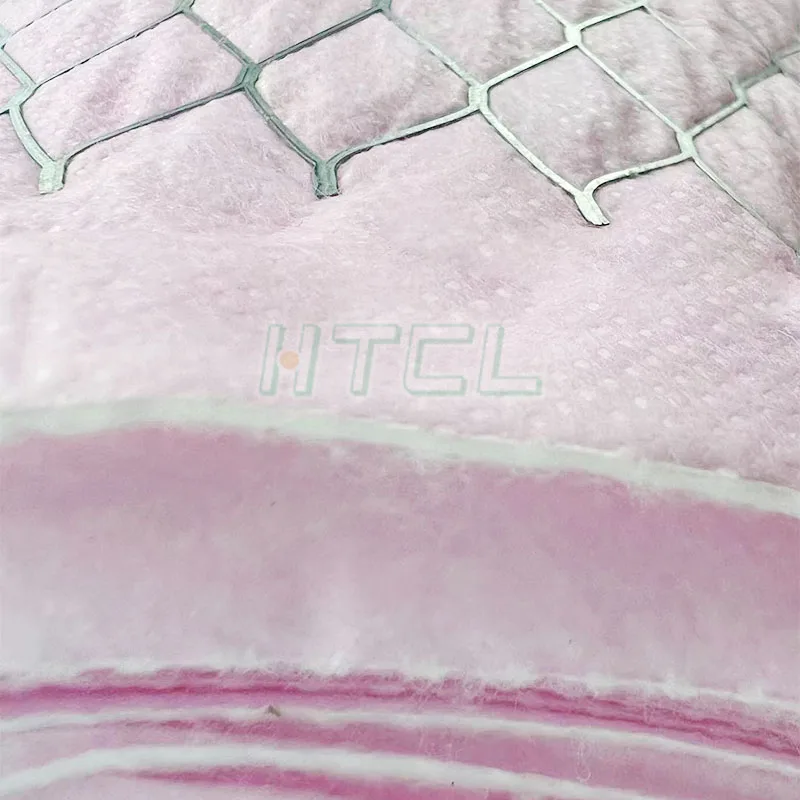 High Quality Merv 8-14 Polyester Fiber Ventilation Pre-filter Laminated Mesh Air Filter Media Roll For Air Ventilation System