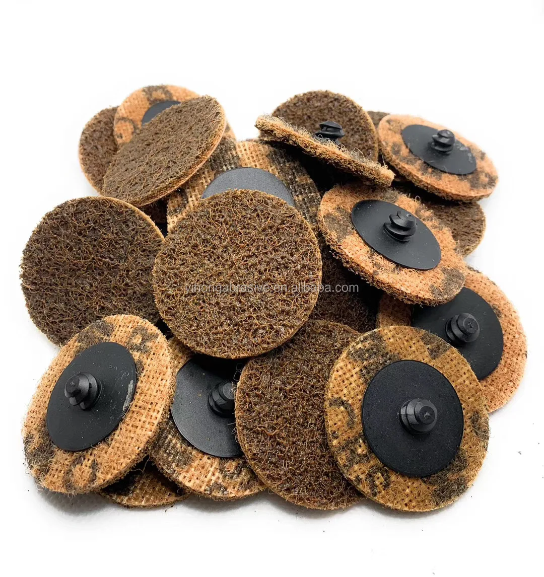 2' 3' non-woven quick change disc coarse medium fine grain for grinding