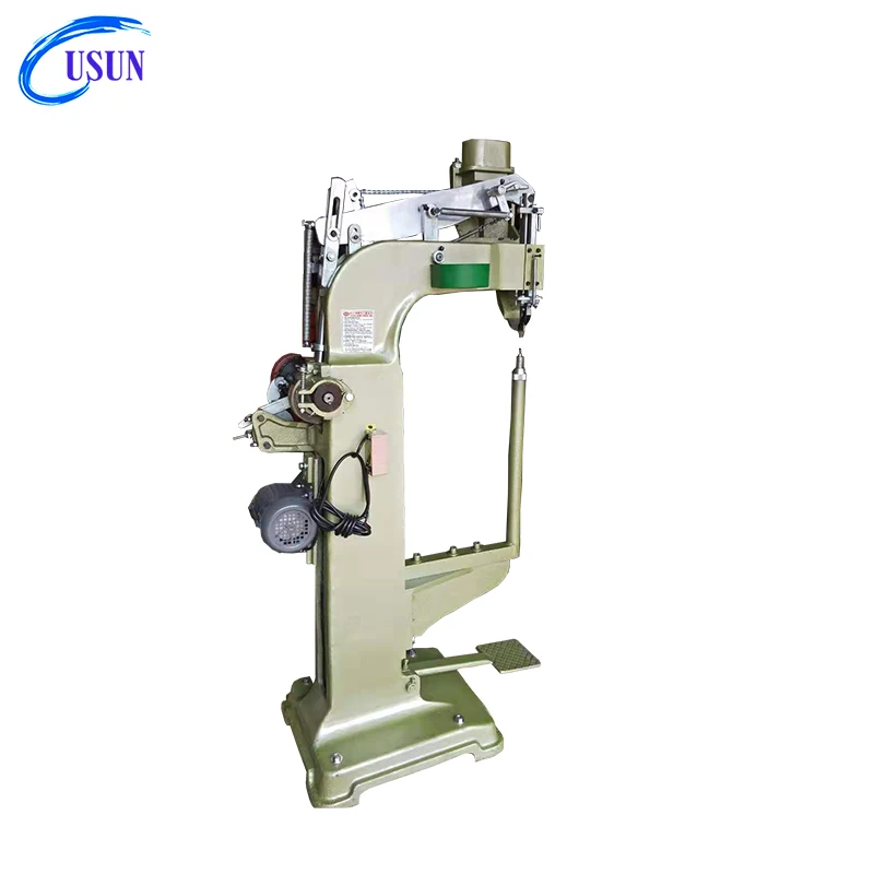 USUN model :US-506B big size auto-feeder tubular riveting machine for luggage bag