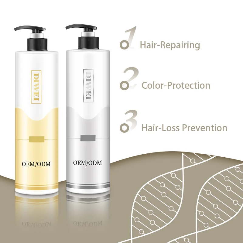 Diwei Factory Direct Sale Chemical All Oem Silicone-Free Hair Shampoo Hair Products For Black Women Private Label ODM DHL/Fedex