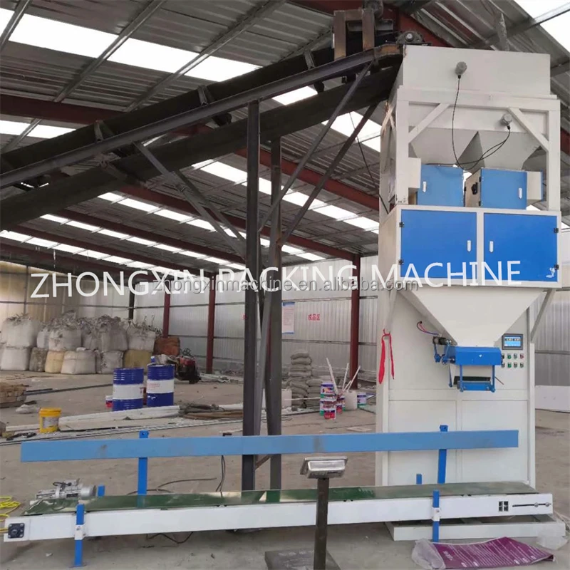 Semi Automatic 5 kg~50 kg sugar salt bagging machine weight vertical filling  granular