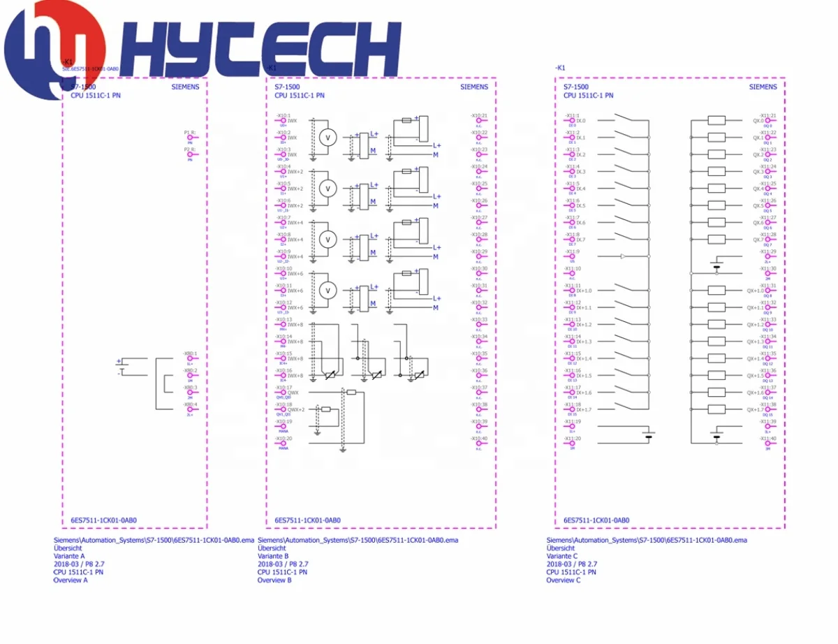 Оригинальный SIEMENS 6ES75111CK010AB0 SIMATIC S7-1500 CPU 1511C-1PN 6ES7511-1CK01-0AB0 склад в наличии