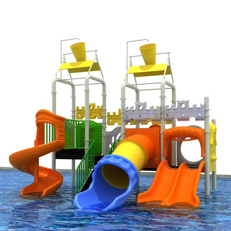 Factory Price Commercial Outdoor Amusement Park Water Playground Equipment Fun Park Water Park Swimming Pool Slide For Sale