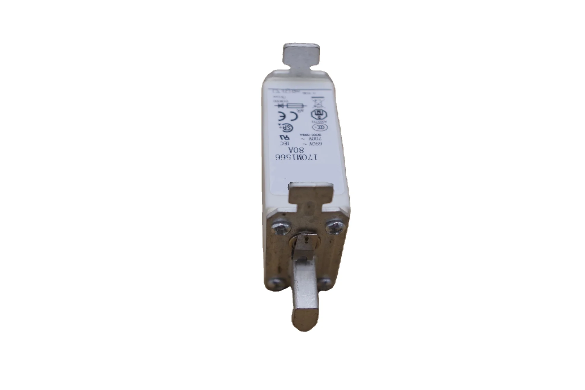 Fuse 125A 690V aR DIN 000 high speed square body fuse 170M1568D Low arc voltage fuses