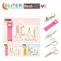 Eliter Amazon Hot Sell Wholesale 5 In 1 Infant Care Nail Clippers For Babies Nail File For Baby Personal Care Baby Kit