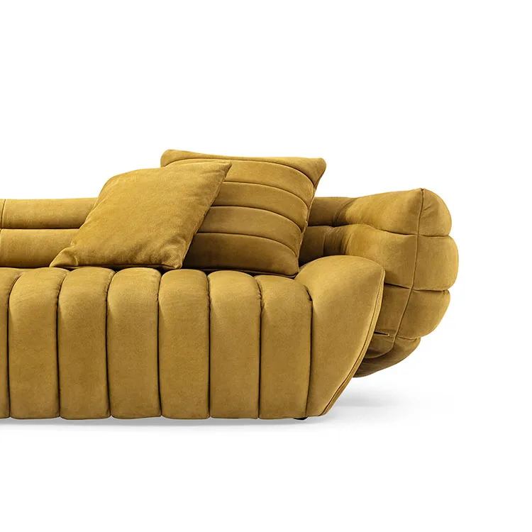 Modern living room sofas Italian nordic Lounge leather sofa set furniture single seat 2 seat restaurant sofa