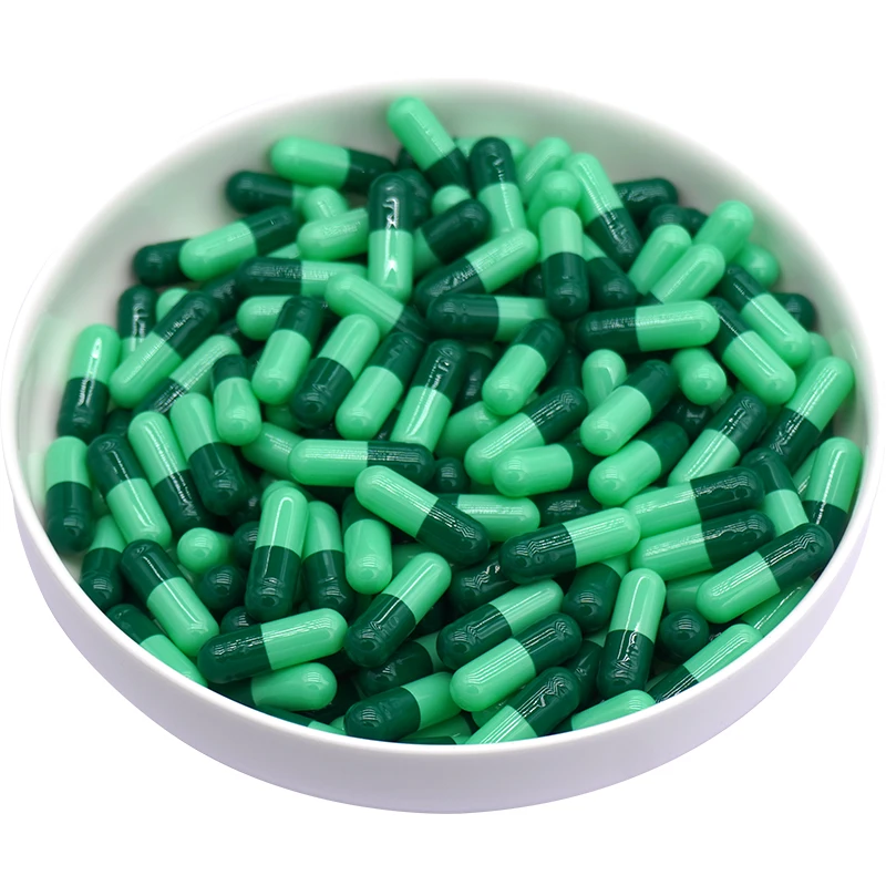 1000Pcs 10000Pcs White Plant Customized Vegan Vegetable Size 0 Veggie Hard Capsule Shells