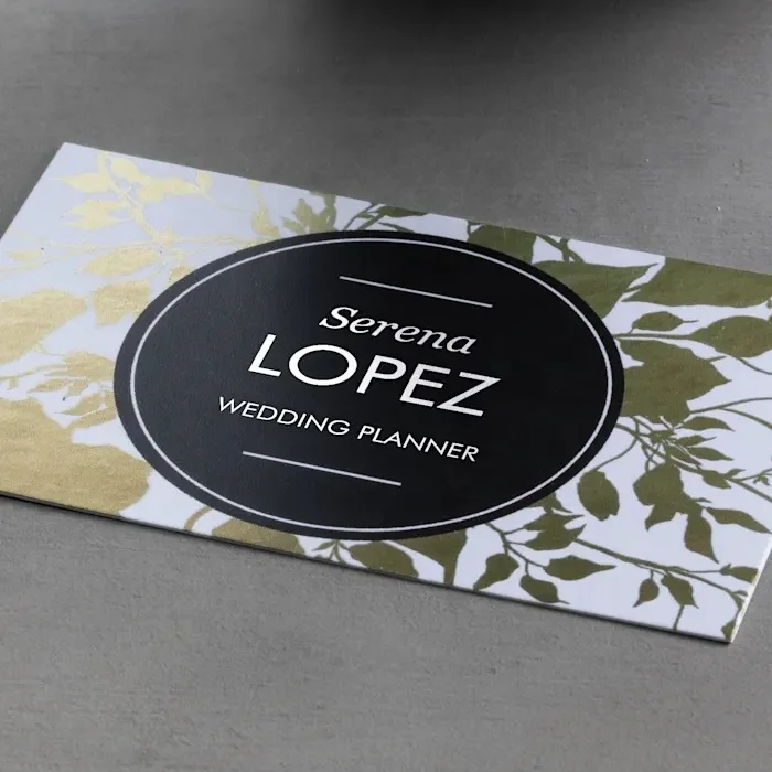 logo custom eco friendly double sided printed matte finish business card