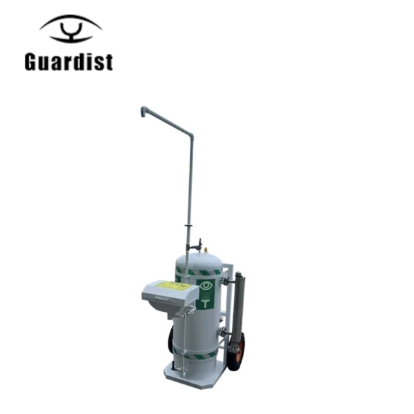 17+ Year Factory Stainless steel 304 Pressurized Portable Emergency Eye Wash Shower With Water Tank 160L CE 30 Gallon