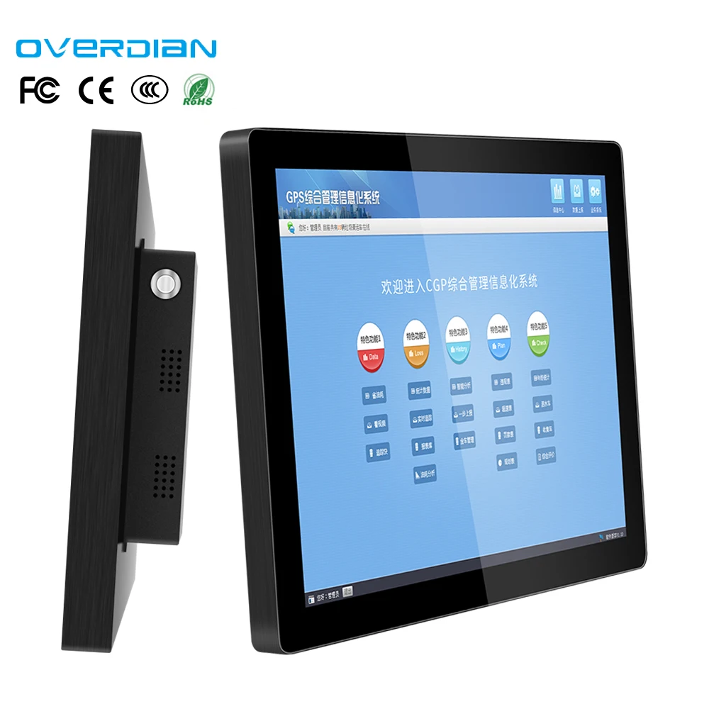Energy Saving Low Consumption Industrial Touch Screen Panel Pc Industrial Tablet Panel Pc All In One Computer