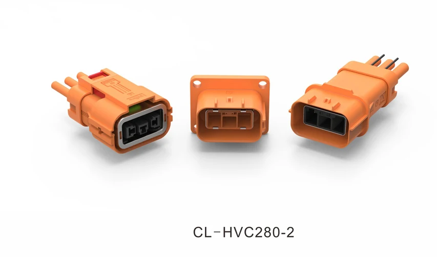 
Security Economical High quality high voltage busbar connectors high voltage connector orange 