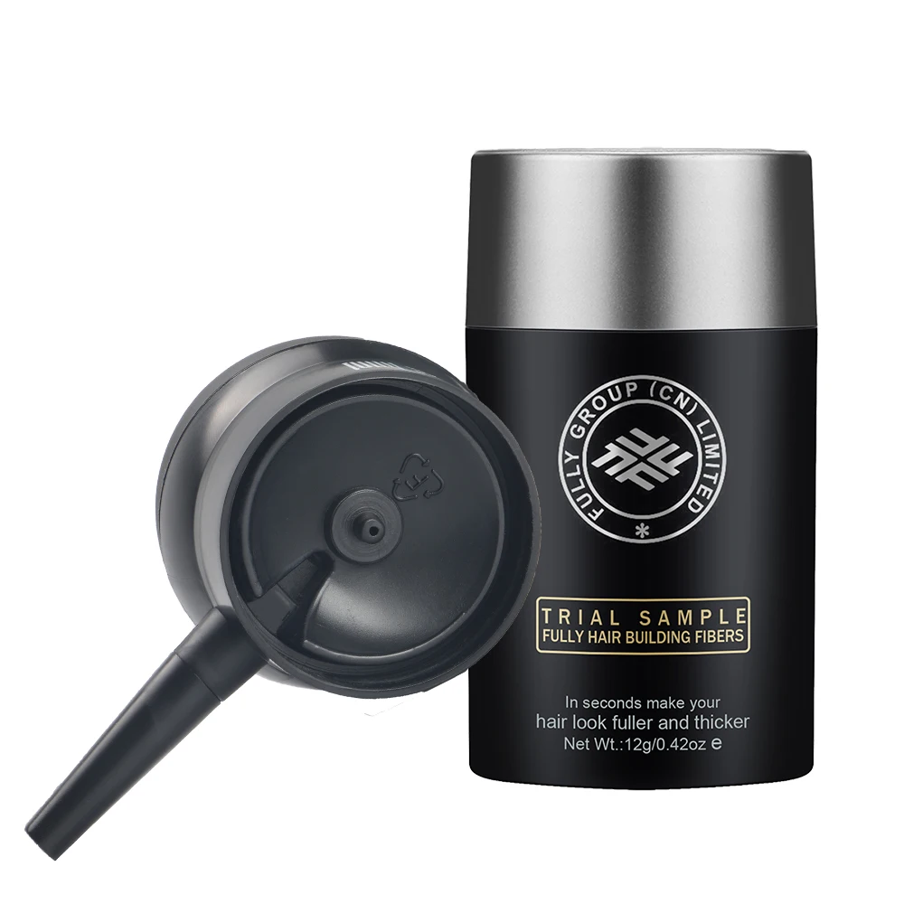 FULLY Organic Hair Products Wholesale Hot Selling Natural Keratin Private Label Hair Building Fibers Powder