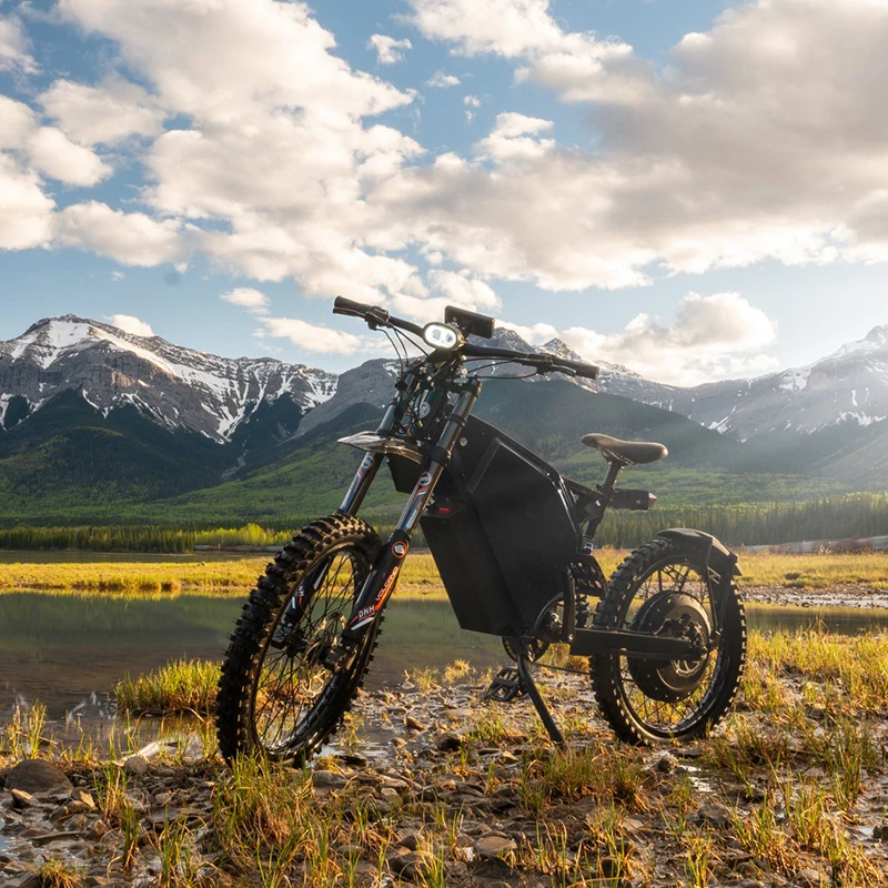 Free Shipping 8000w 12000w 15000w Adult Stealth Bomber E Bike Mountain City Road Hybrid Sur Ron Ebike Fat Tire Electric Bike