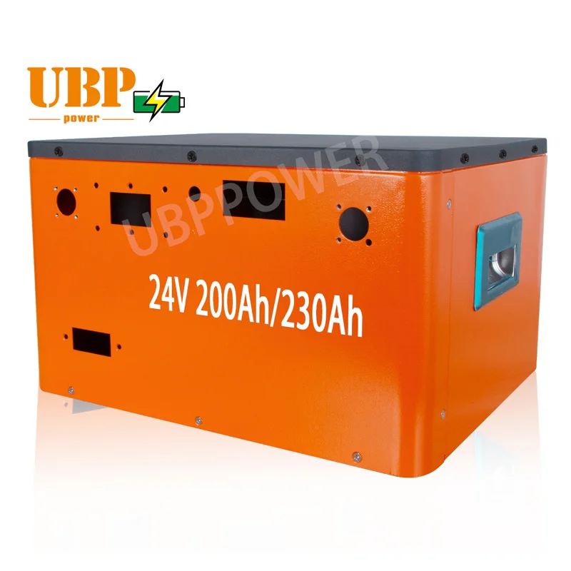 Ubppower Outdoor Empty Metal Box Batterie Lifepo4 24V 200Ah 230ah Car