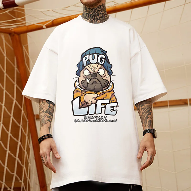 T Shirt Printing In China White Shirts Unisex Printed Cotton Tshirt