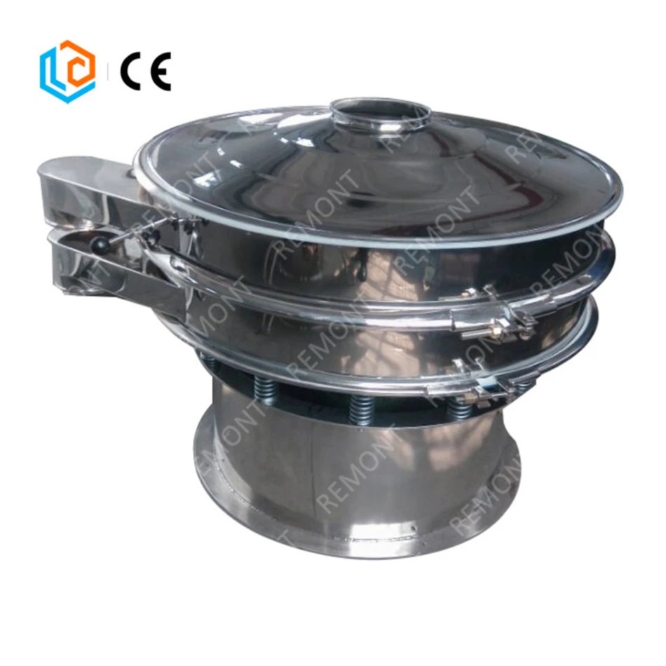 Popular Hot Sale Standard Mesh Size Chemical Powder Vibrating Sifter Machine Rotary vibro screen