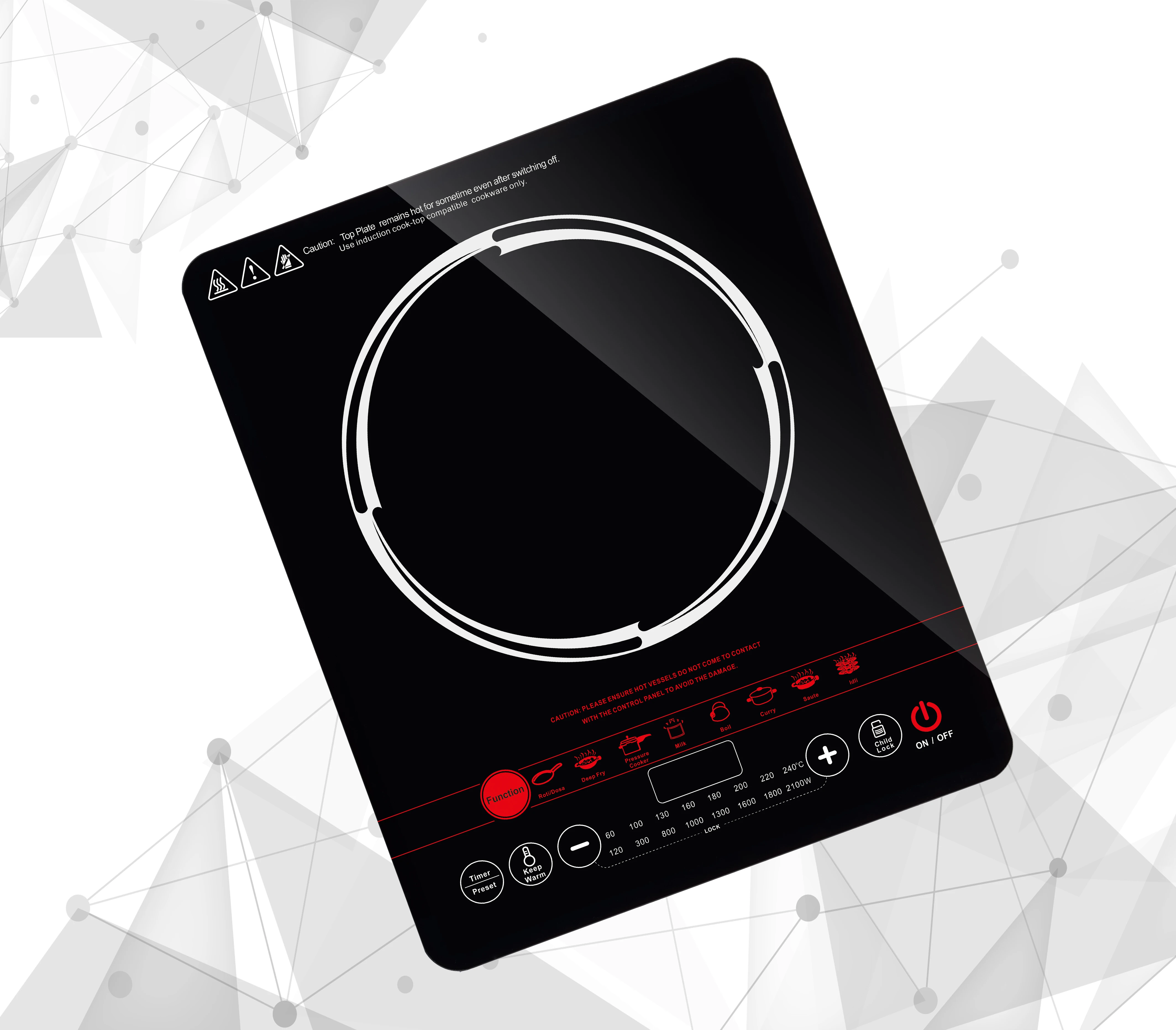 leader Manufacturer Induction Cooker Glass Ceramic Plate 28*35cm Black Crystal Plate Flat For Induction Stove Plate Cooker