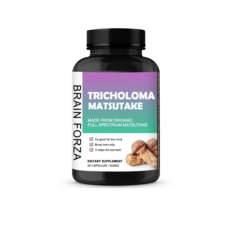 Organic Herbal Capsule OEM Maitake Extract Nutritional Supplement Immune Support Mushroom Capsules Vegan