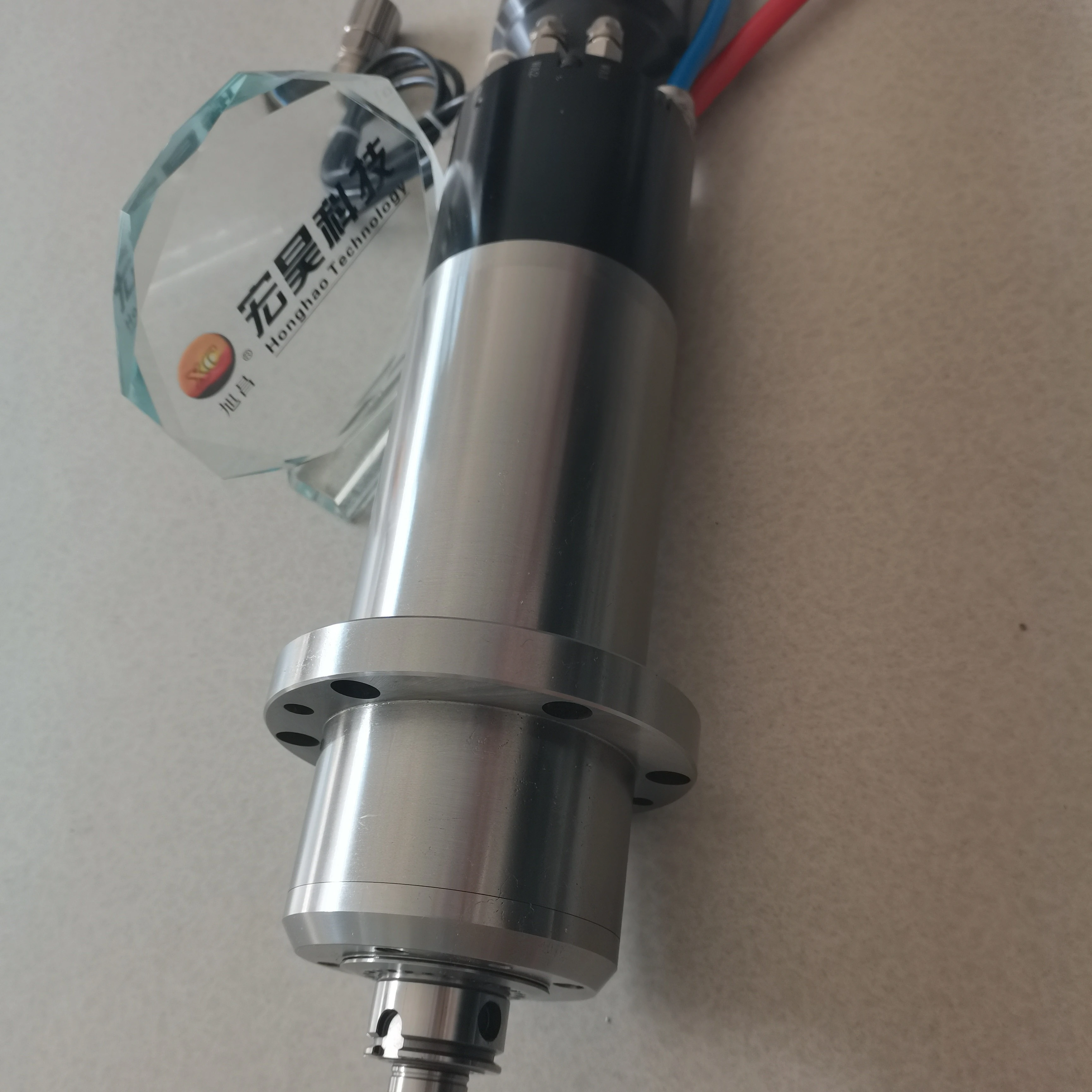 stainless steel GMN bearings YTD100 8kw permanent magnet synchronous automatic tool change spindle