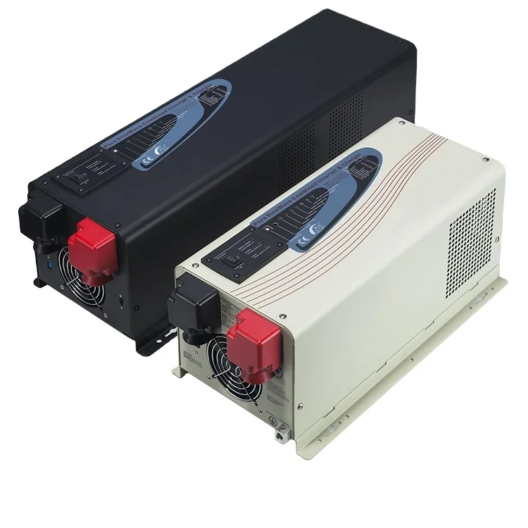 Inverter charger with LiFePO4 battery charging function 3000w 12v 24v 48v solar inverter with mppt controller