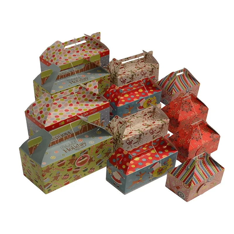 Holiday Tin Mailbox Gift Set Children Christmas Box