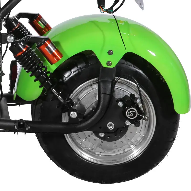 Fast Off Road 2000w 2 Wheels Fat Tire E-scooters Citycoco Self-balancing Foldable Electric Scooter / Motorcycle For Adult