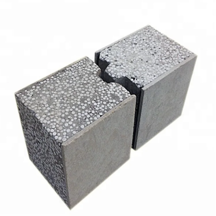 HZSY fiber cement board eps foam sandwich panels 2270 * 610* 100 mm