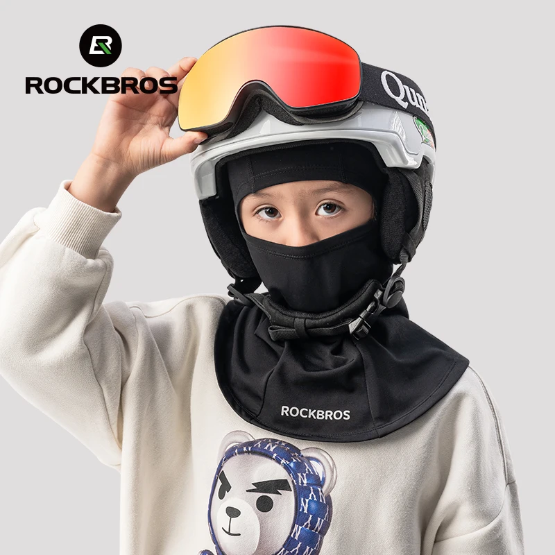 ROCKBROS kids winter Neck Warmer Face Mask headgear Full Face Cover Children Windproof Custom Ski Mask children Balaclavas