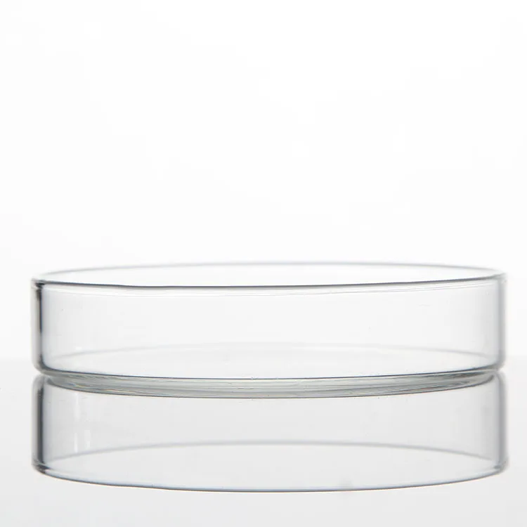 Wholesale custom laboratory 90mm glass petri dish with agar
