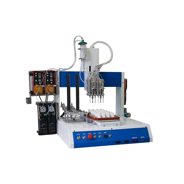 Blue tooth headphone assembly  magnets Automatic Glue Dispensing and Magnetic parts Assembly Automatic Machine magnets assembly