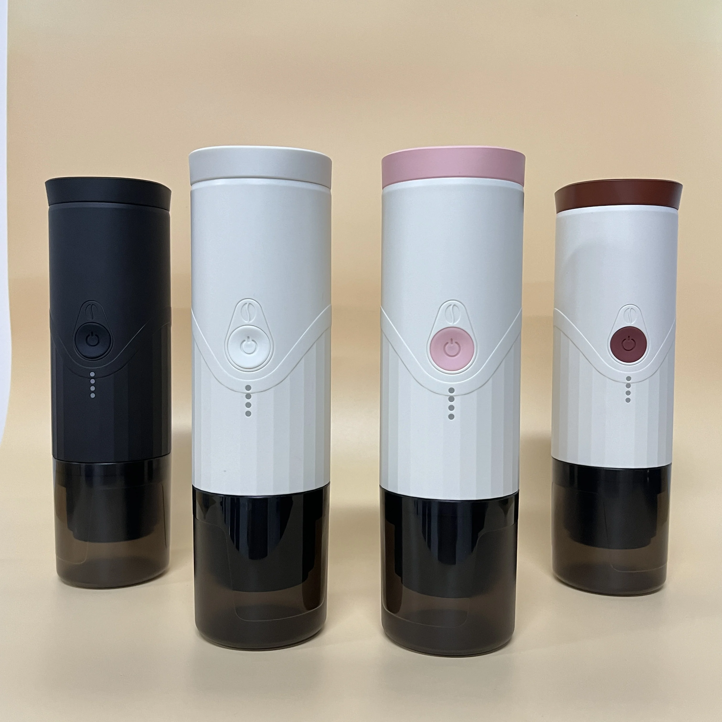 Different Color Espresso Gift Coffee Maker Portable Coffee Maker Rechargeable with Stand New High Quality Outdoor Aluminum OEM