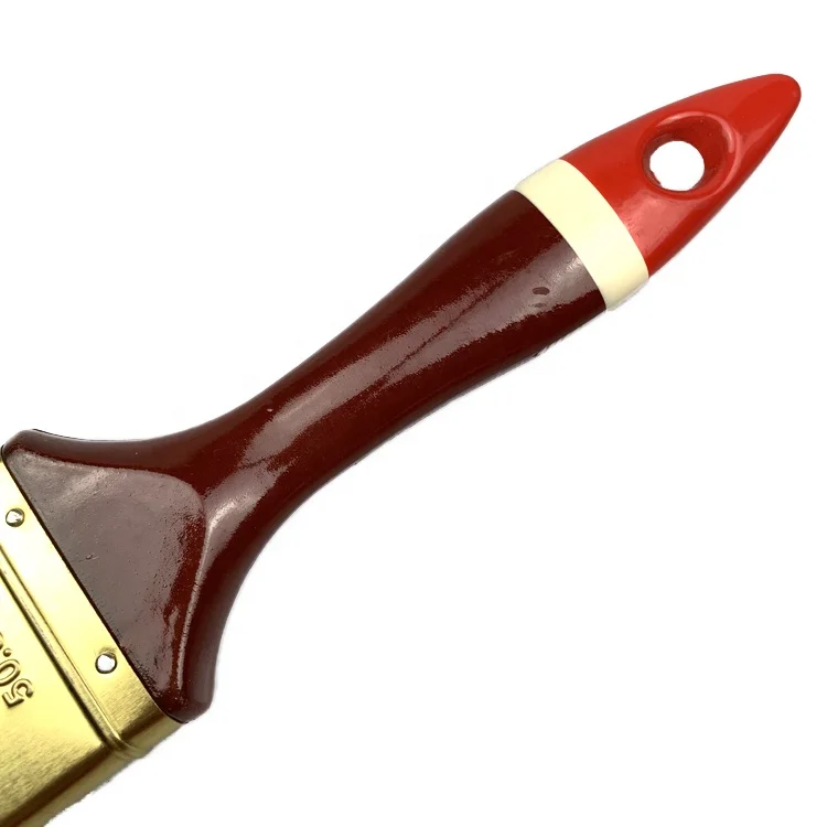 Yep Shanghai Factory Price Wooden Handle Polyester Paint Brush For Painting