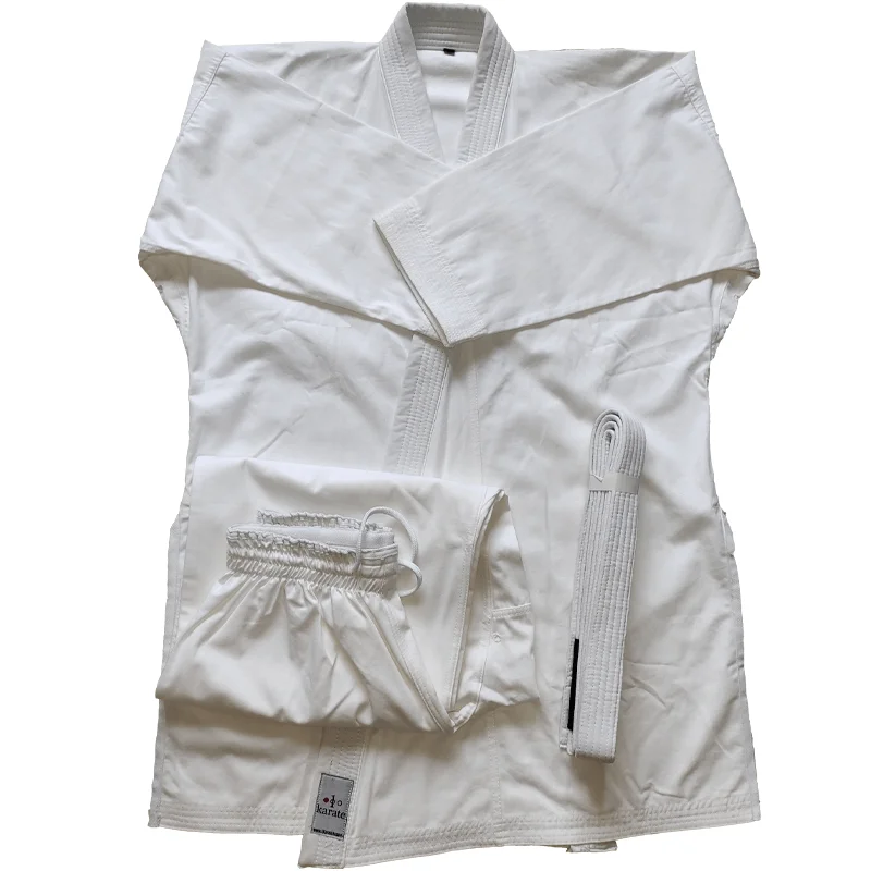 Образец бесплатная доставка одежда для каратэ Woosung wkf с вышивкой на заказ униформа arawaza gi продажи