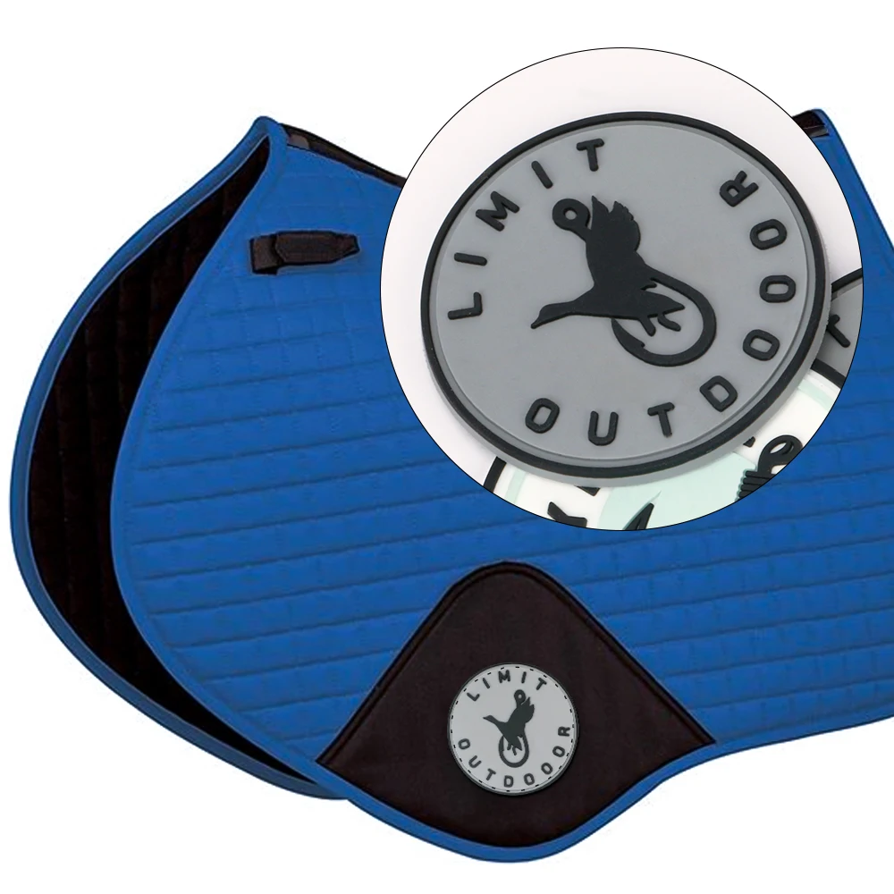 KAKI Anti-Wear Waterproof Soft Durable Custom PVC Rubber Patch for Sports Gloves