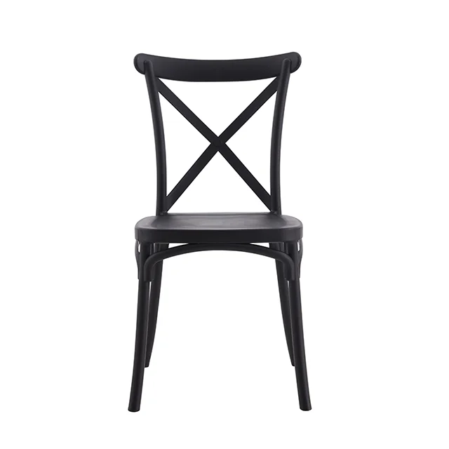 Italian supernatural Yi stackable hole back Polypropylene plastic dining chair restaurant PP chair