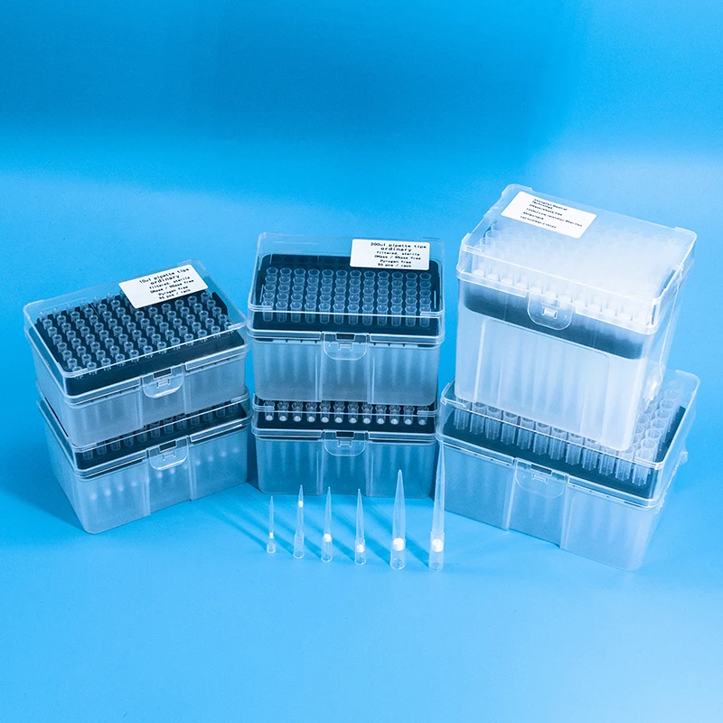 
 Наконечники для пипетки 10ul 20ul 100ul 200ul 300ul 1000ul 1250ul, наконечники для пипетки, стерильные бесконтактные наконечники для пипетки с фильтром  