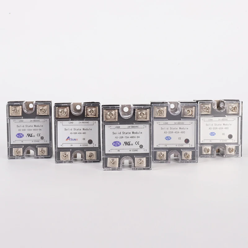 Solid state relay SSR-25DA single-phase solid state relay DC controlled AC single-phase solid state relay