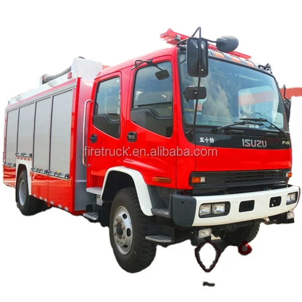 Factory-direct Sale 4x2 Drive Light Duty Isuzu Firefighting Tanker Fire Truck Good price