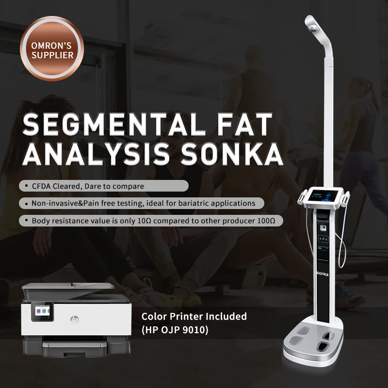 SONKA In Body Fat Analysis Price Dubai Egypt Body Composition Scale With Printer For Sale