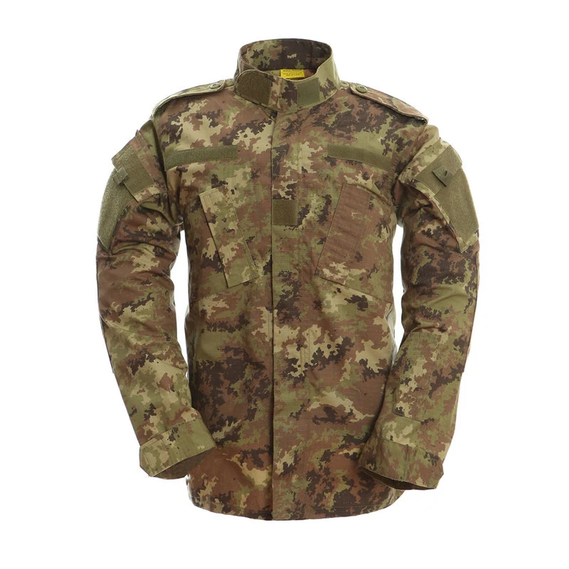 Wholesale Price Italian tactical Uniform Vegetated Pattern Training Camouflage  Uniform
