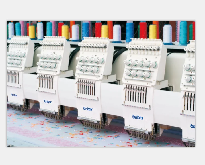 
HOT SALE BR-1206 Six Heads Computerized DAHAO Embroidery Machine Factory Price Embroidery Machine 