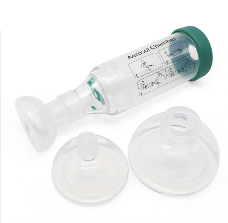 Aerosol Chamber Asthma Spacer And Inhaler Mdi Asthma Medication Treatment Vet Aerosol Chamber