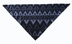 Fashion Designed Hip Hop Youth Polyester Mesh Printed Neck Warm Scarf Triangle Bandana