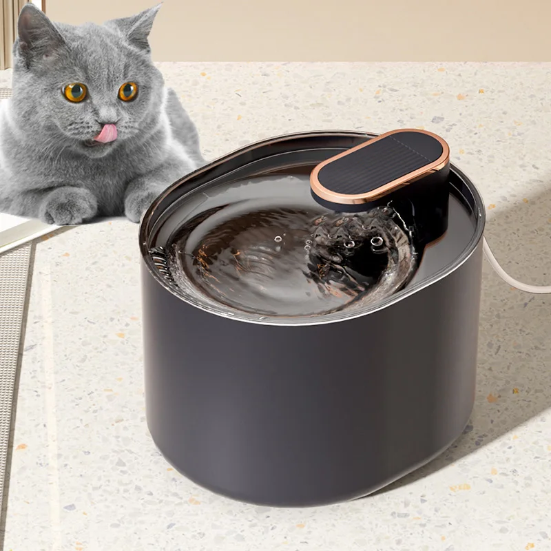 3L Automatic Cat Water Fountain Loop Filtering Drinker Auto Power-off Pet Water Dispenser Large Capacity Cats Pet Manufacturer